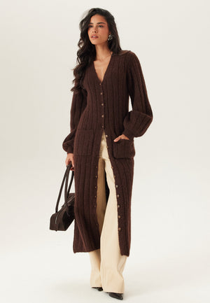 Knitted Cardigan Dress