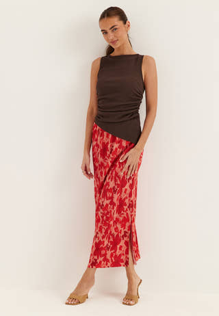 Pcflora Hw Ankle Skirt