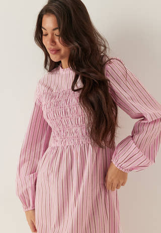 Smock Cotton Dress