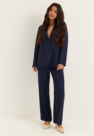 Straight Leg Trousers