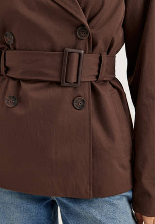 Short Trench Coat