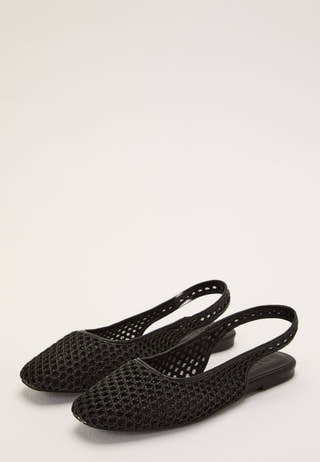 Onlakira-7 Woven Slingback Ballerina