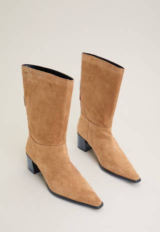 Giselle Suede Boot Brown