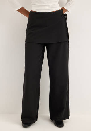 Vminga Mw Skirt Pants Black