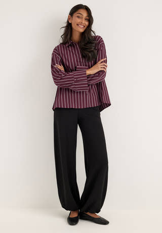 Vistelora L/S SHIRT Striped
