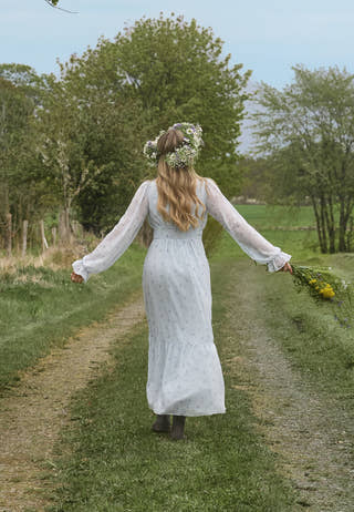 Corset High Low Dress