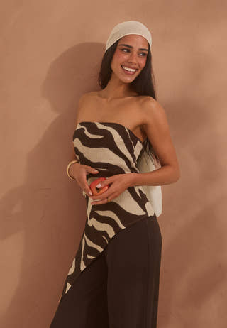 Structure Wide Trousers