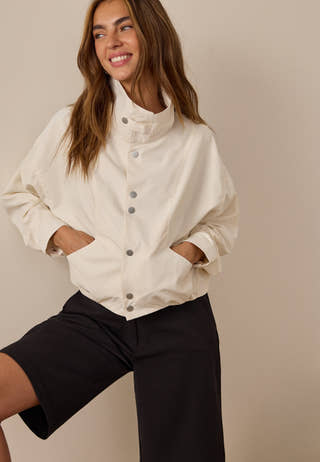 Short High Collar Jacket