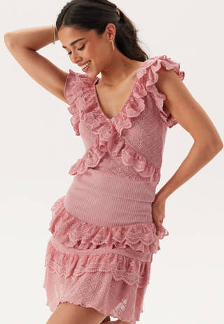 Knitted Frill Top