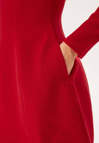 Delphi Long Sleve Mini Dress
