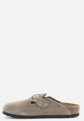 Boston Braided Suede Leather