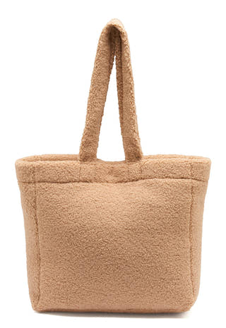 Amanda teddy tote bag