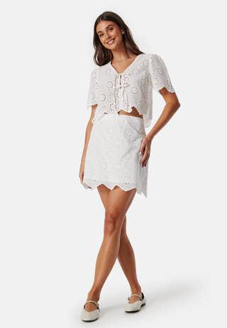 Broderie Anglaise Mini Skirt