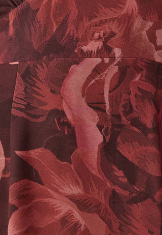 Balloon Sleeve Maxi Dress