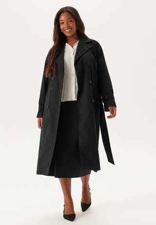 Belted Midi Trenchcoat