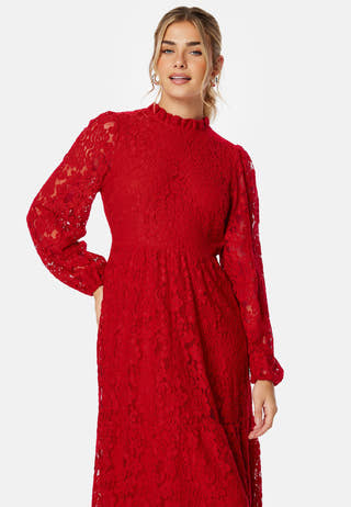 Blanca Midi Lace Dress