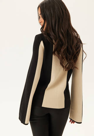 Block Knitted Sweater