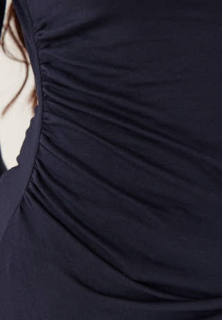 Boat Neck Asymmetric Top