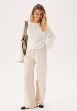 Boatneck Knitted Sweater