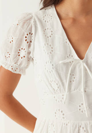 Broderie Anglaise Dress