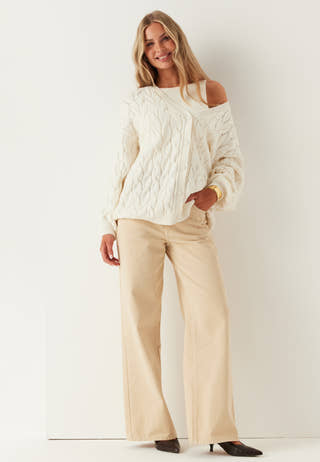 Cable Knit Cardigan