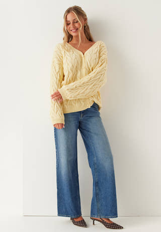Cable Knit Cardigan
