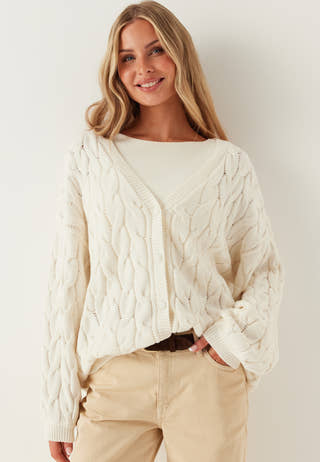 Cable Knit Cardigan