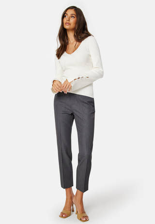 Carlie Pearl Button Top