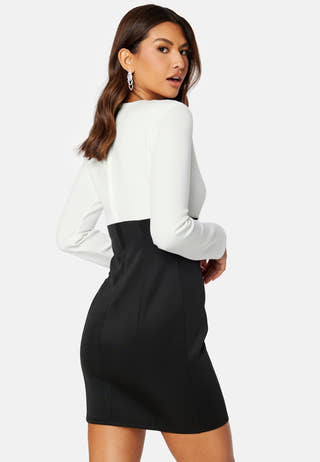 Contrast Dress