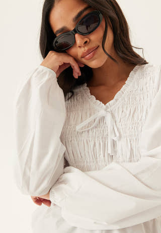 Cotton Smock Blouse