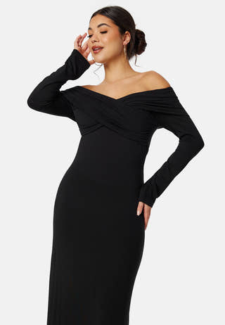 Off Shoulder Maxi Dress
