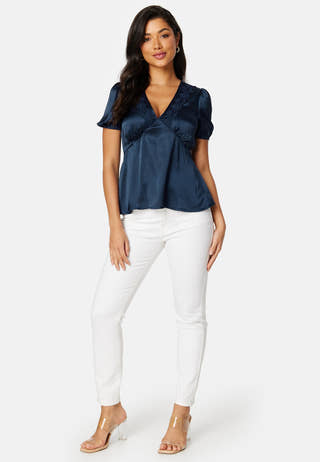 Dayla satin blouse