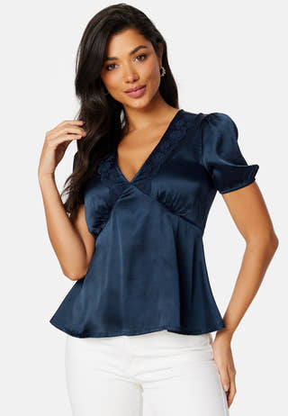 Dayla satin blouse