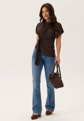 Drapy Knot Top