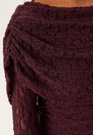 Drapy Lace Dress