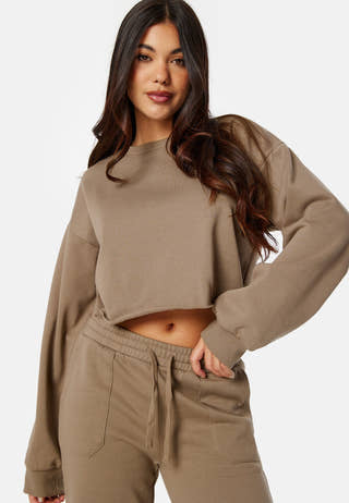 Relaxed Cropped Sweater