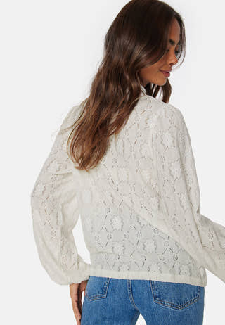 Long Sleeve Button Blouse