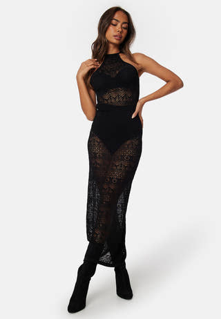 Fine Knitted Crochet Dress