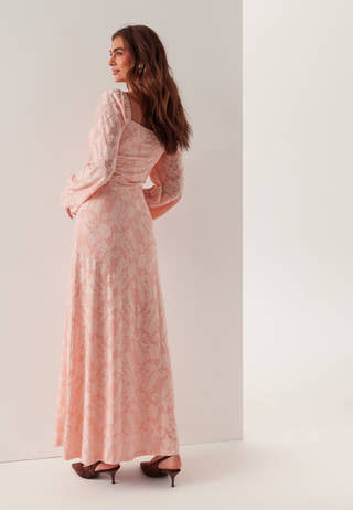 Floral Structure Dress