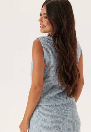 Flower Mesh Top