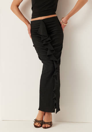 Frill Ankle Skirt
