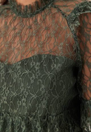 Frill Lace Blouse