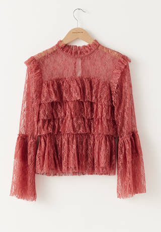 Frill Lace Blouse