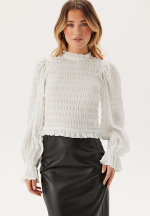 Frill Structured Blouse