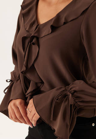 Frill Tie Blouse
