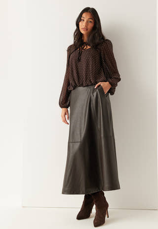 Frill Tie Blouse