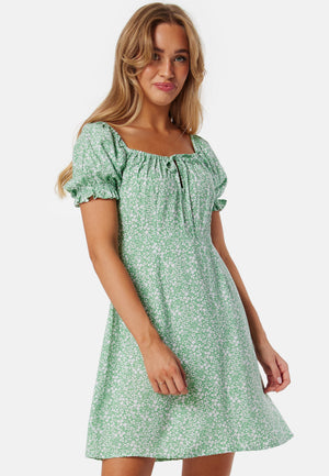 Front Tie Short Dress