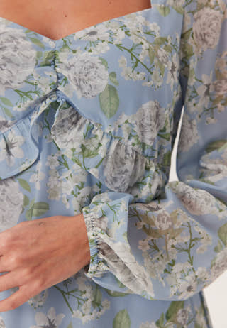 Georgette Frill Dress