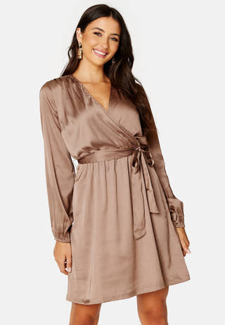 Gisele Satin Dress