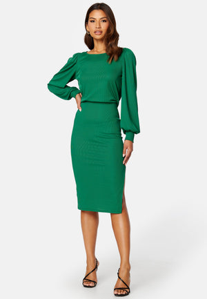 Gry Balloon Sleeve Dress